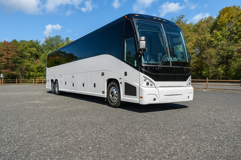 Queens Coach Bus Service 56 Passenger Coach Bus