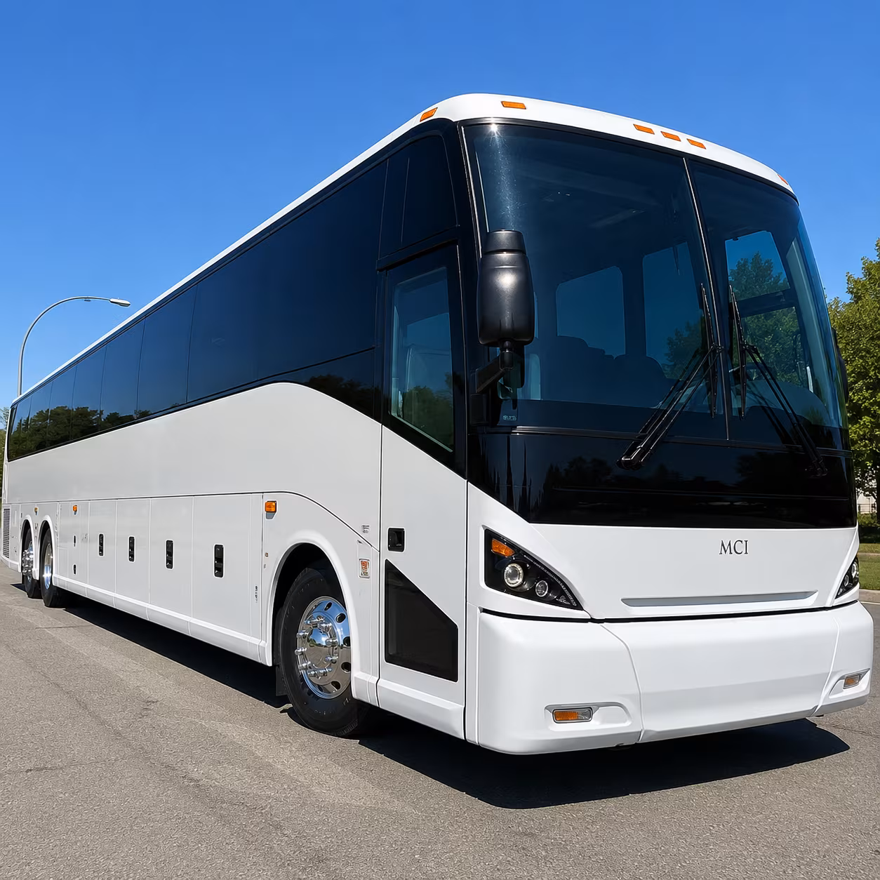 bus rental options for queens trips