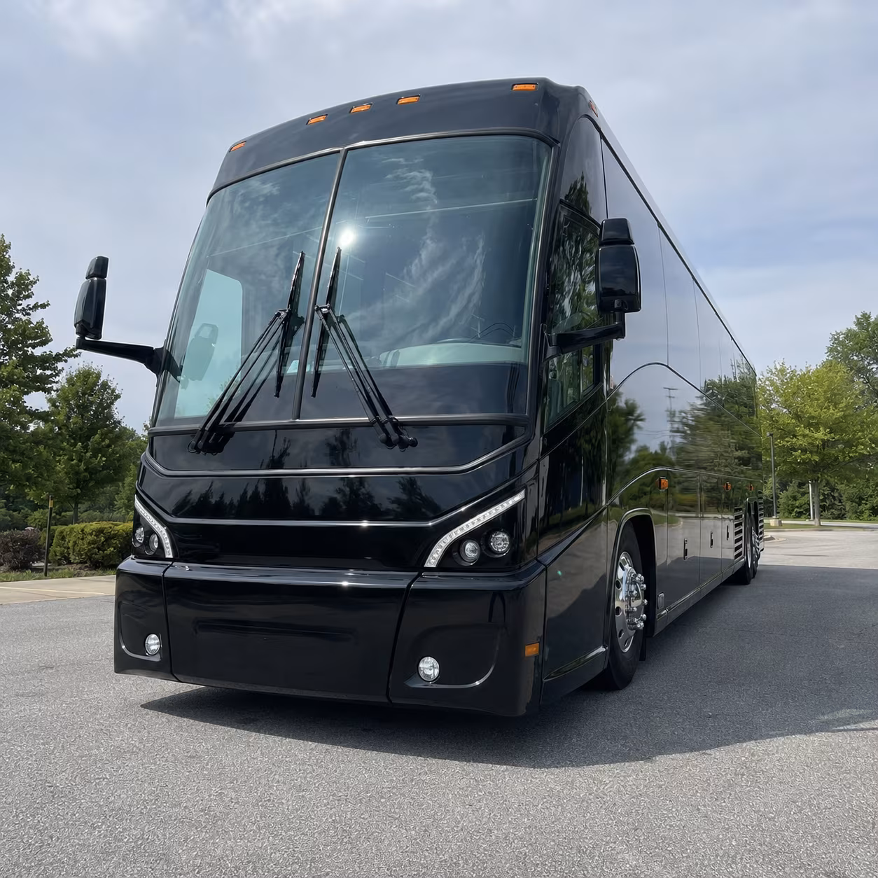 charter bus rentals for new york national guard and reserve unit transportation