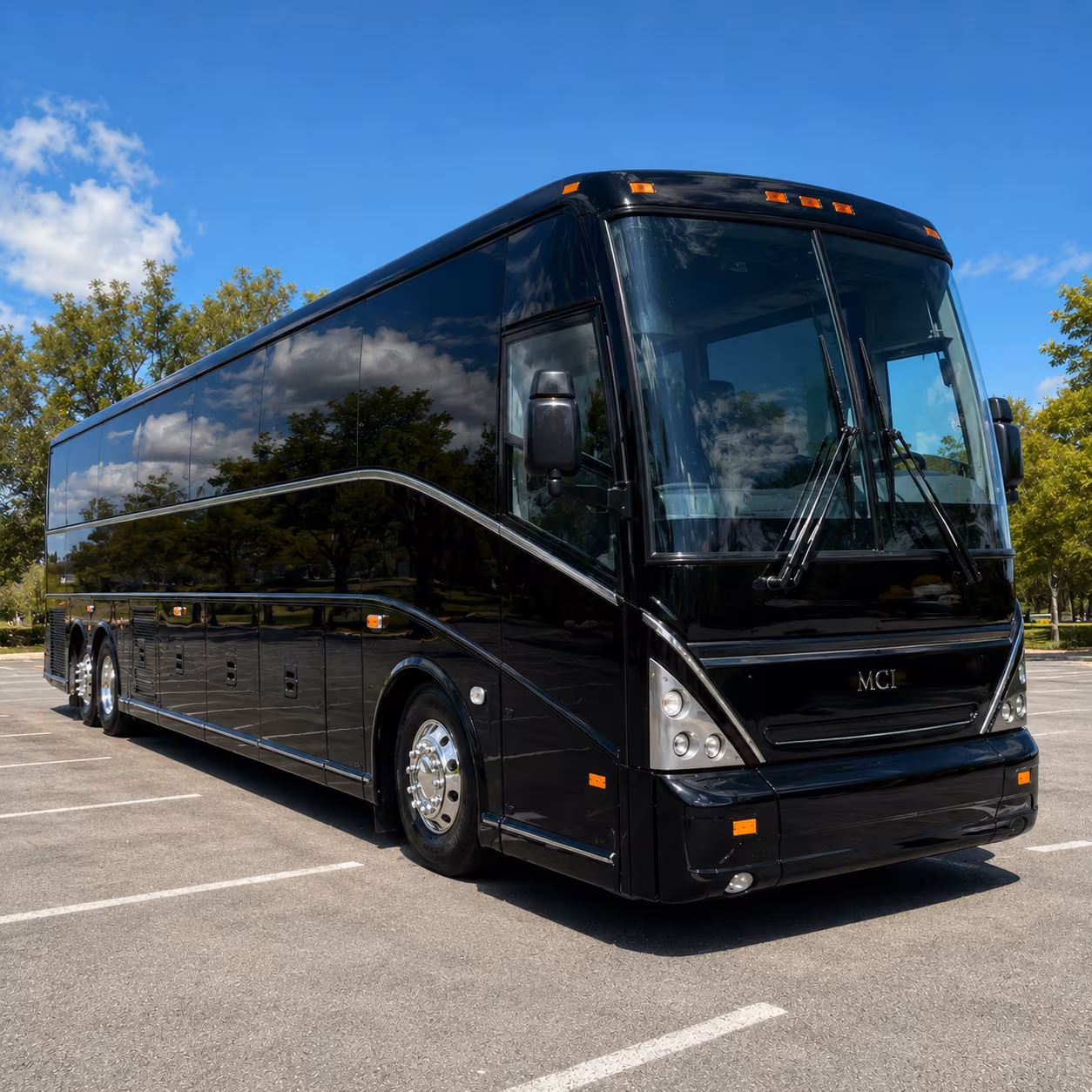 charter buses for corporate retreats and team offsite events