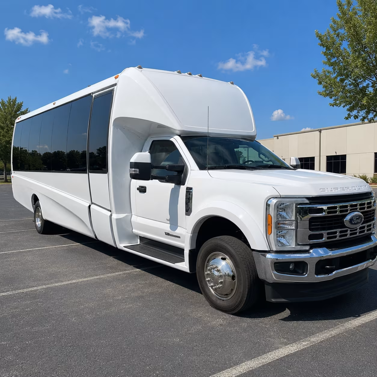employee shuttle buses for queens based companies and office parks