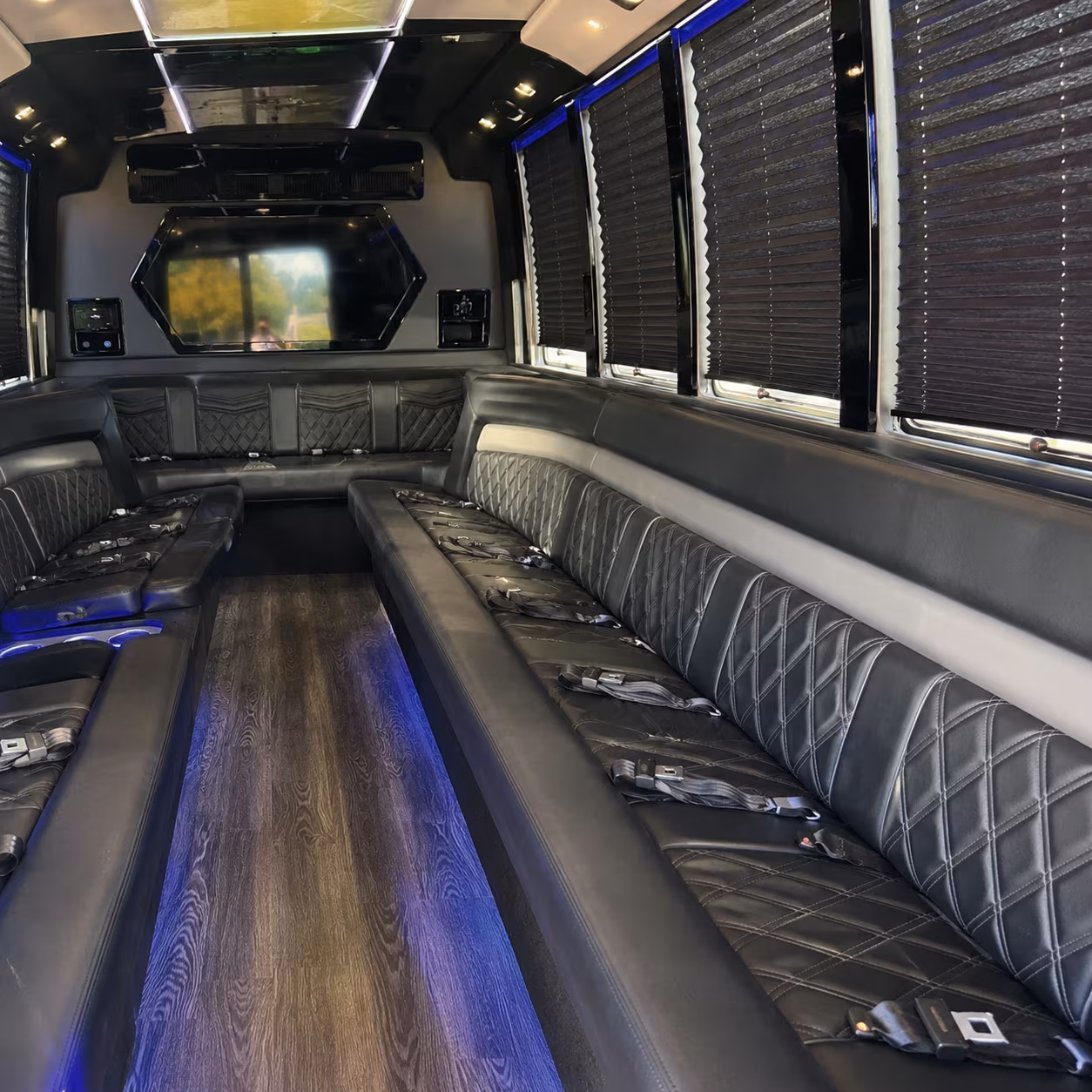 holiday party bus rental