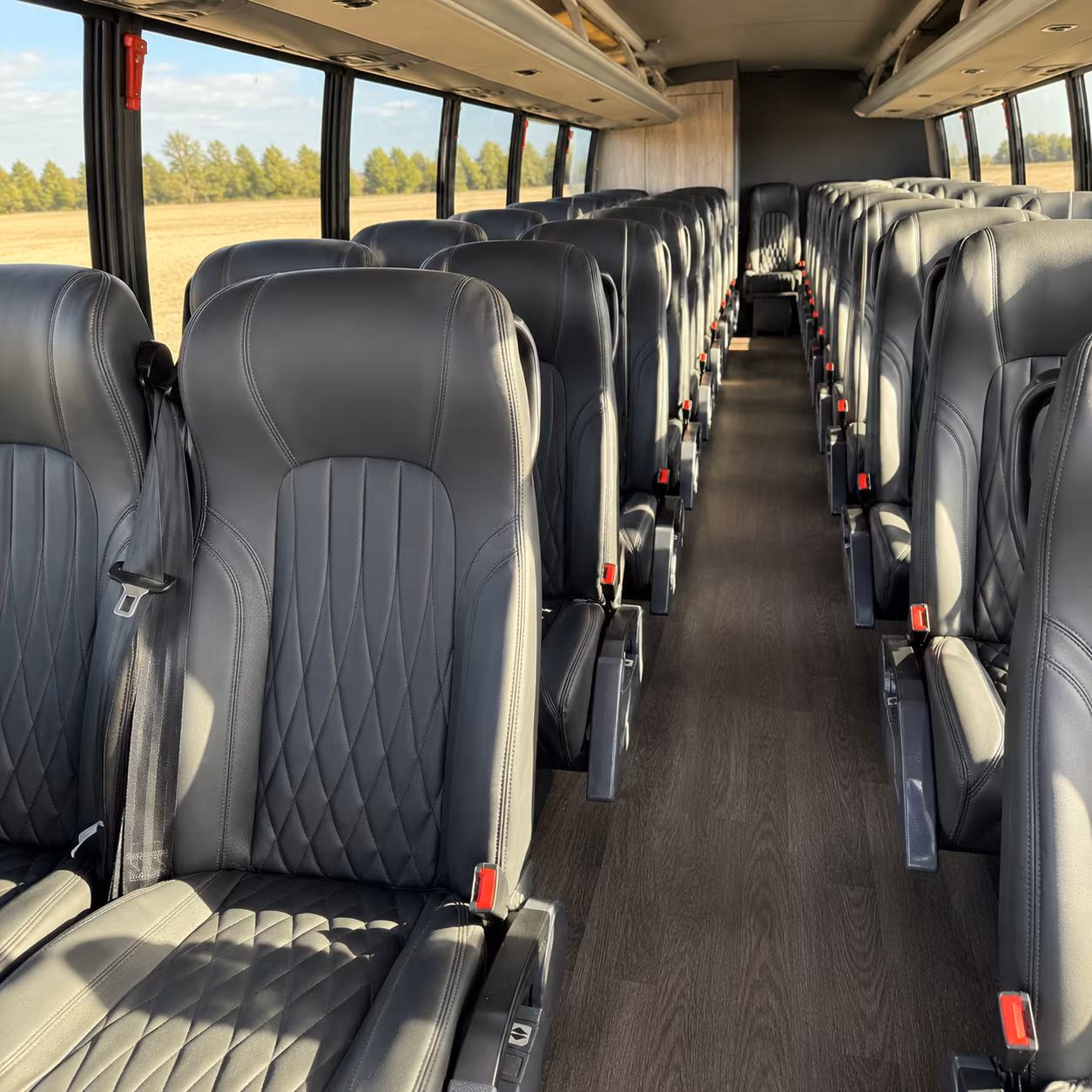 queens school event transportation onboard seating