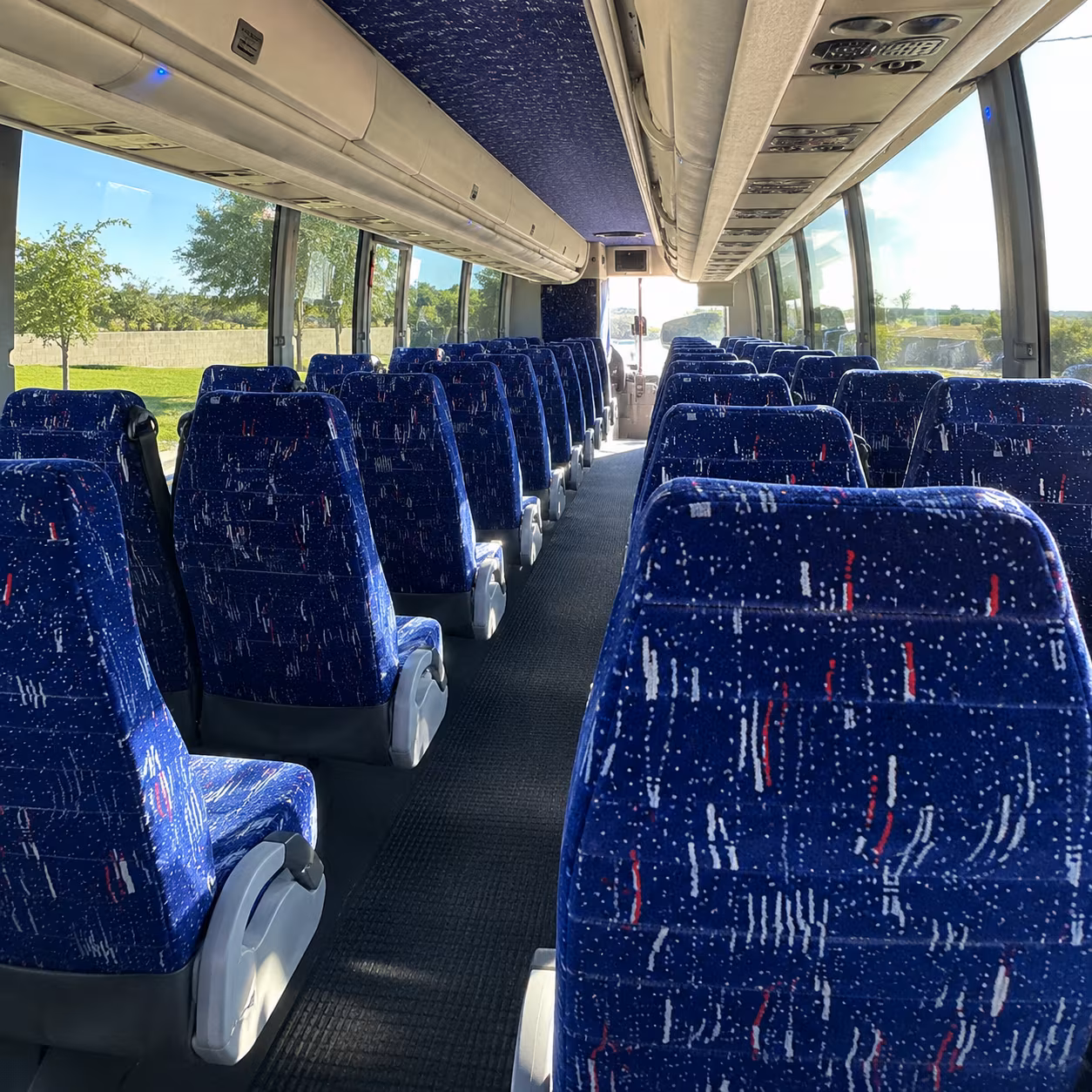 shuttle buses for weekly sunday worship services in queens