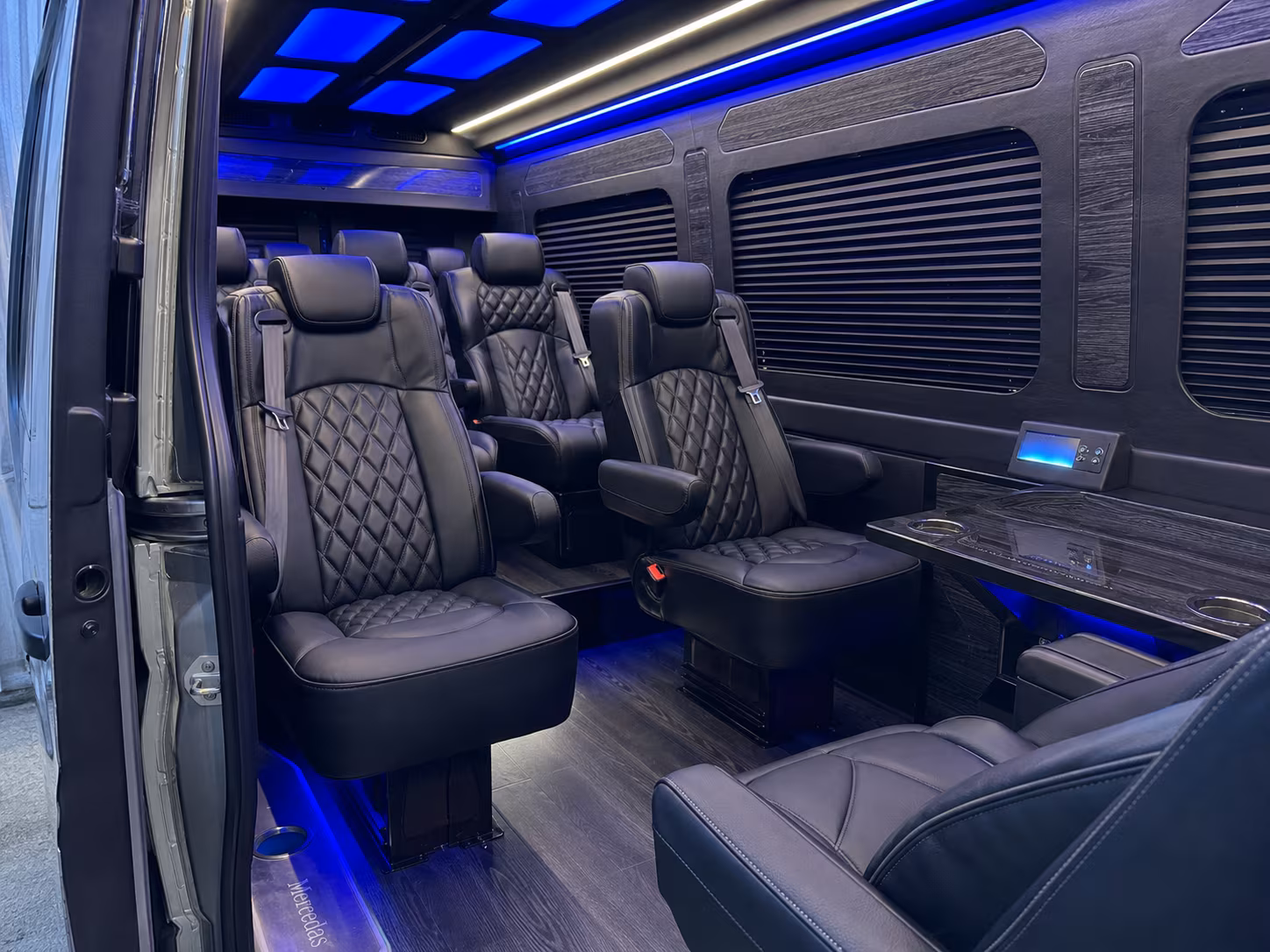 sprinter van transportation for groups and events across queens